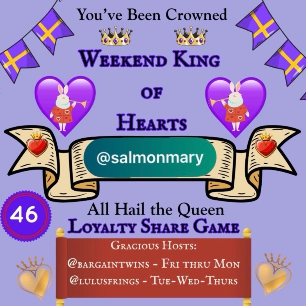 TODAY’S QUEENS ARE
OVER @VICKINIKKI’S
💜⚜️💜⚜️💜⚜️💜⚜️💜 - Picture 10 of 14